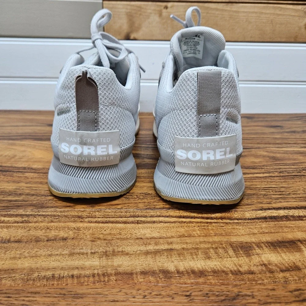 Sorel Out N About III Low Waterproof Sneakers Quarry Grey NL4860-009 Womens 10
